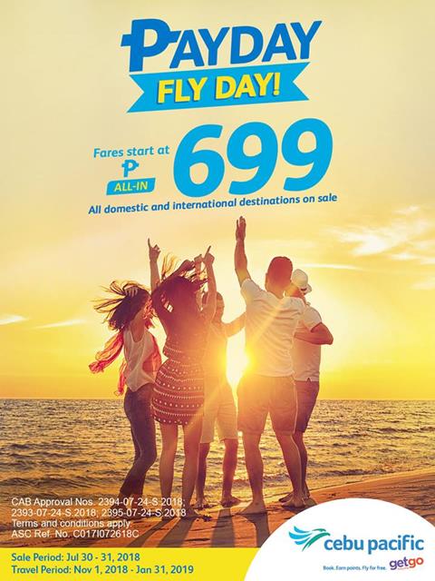 Cebu Pacific Flight Promo