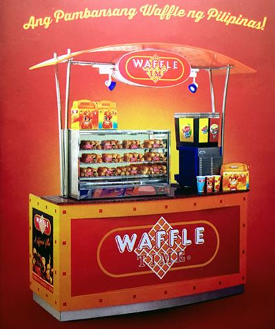 Waffle Time Franchise cart