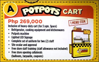 Potato Giant Franchse Cart
